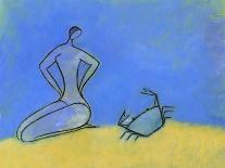 Woman and Crab-Marie Bertrand-Giclee Print