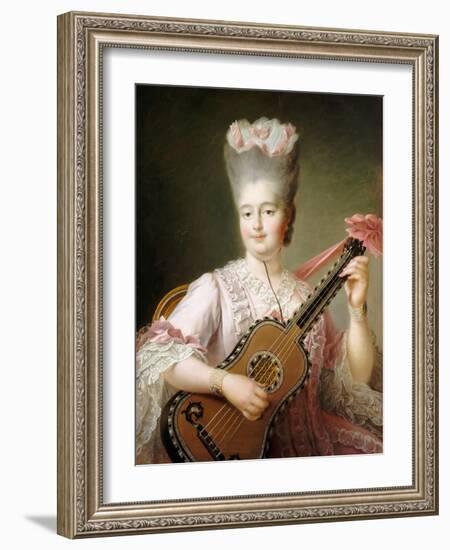 Marie Clotilde of France (1759-180), Queen of Sardinia-François-Hubert Drouais-Framed Giclee Print