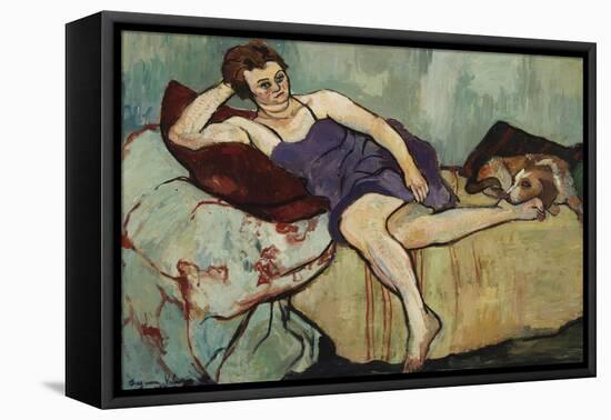 Marie Coca with Arbi, 1927-Suzanne Valadon-Framed Premier Image Canvas