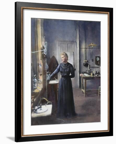 Marie Curie (1867-1934)-null-Framed Photographic Print