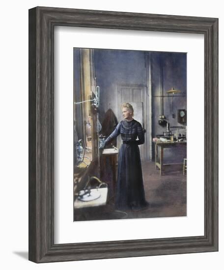 Marie Curie (1867-1934)-null-Framed Photographic Print