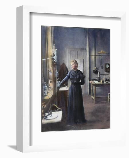 Marie Curie (1867-1934)-null-Framed Photographic Print