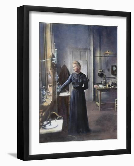 Marie Curie (1867-1934)-null-Framed Photographic Print