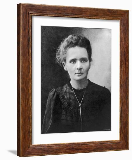 Marie Curie-null-Framed Premium Photographic Print