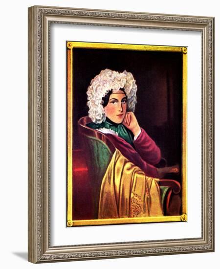 Marie Daffinger - wife-Moritz Michael Daffinger-Framed Giclee Print