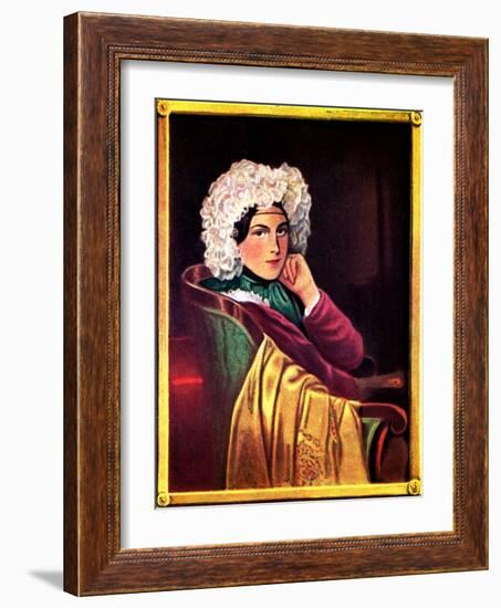 Marie Daffinger - wife-Moritz Michael Daffinger-Framed Giclee Print