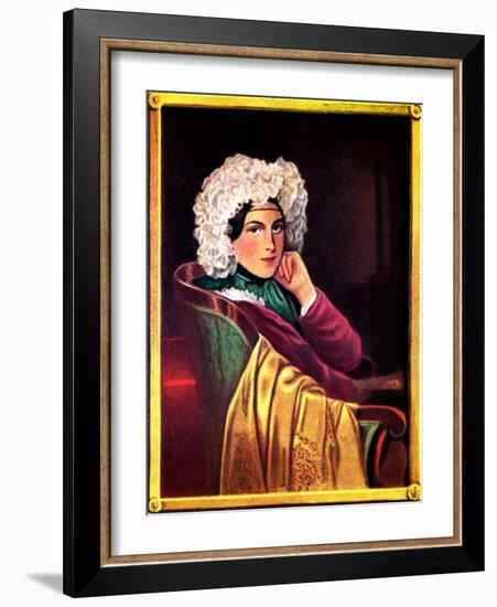 Marie Daffinger - wife-Moritz Michael Daffinger-Framed Giclee Print