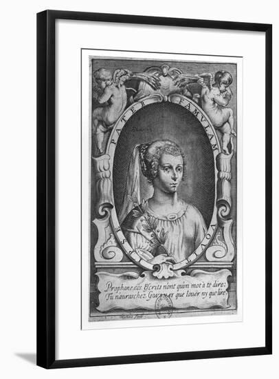 Marie De Gournay-Jean Matheus-Framed Giclee Print