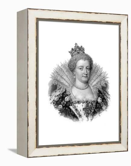 Marie De' Medici, Queen Consort of Henry IV of France-Geoffroy-Framed Premier Image Canvas