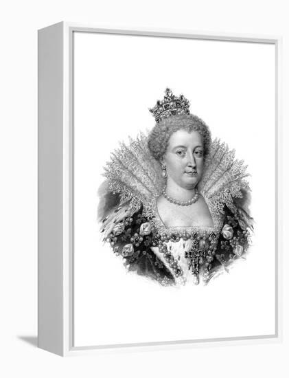 Marie De' Medici, Queen Consort of Henry IV of France-Geoffroy-Framed Premier Image Canvas