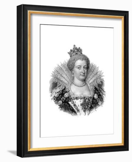 Marie De' Medici, Queen Consort of Henry IV of France-Geoffroy-Framed Giclee Print