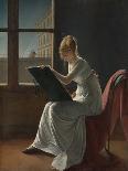 Young Woman Drawing-Marie Denise Villers-Giclee Print