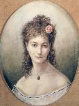 Sarah Bernhardt 1869-Marie Desire Bourgoin-Premier Image Canvas