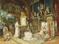 The Studio of Sarah Bernhard, 1885-Marie Desire Bourgoin-Giclee Print