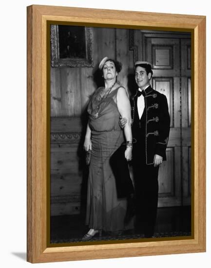 Marie Dressler, Harpo Marx-null-Framed Premier Image Canvas