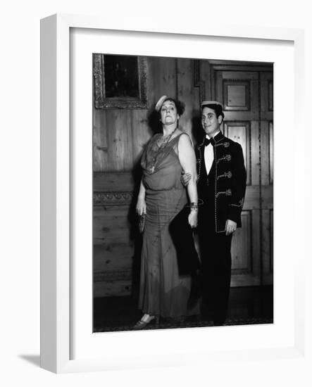 Marie Dressler, Harpo Marx-null-Framed Photographic Print