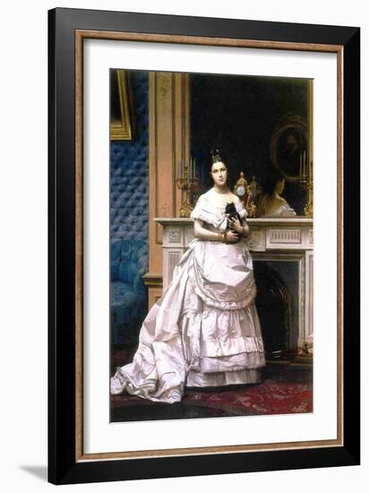 Marie Gerome, 1867-70-Jean Leon Gerome-Framed Giclee Print