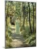 Marie in the Garden, 1895-Peder Severin Kroyer-Mounted Giclee Print