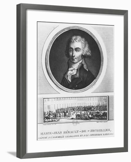 Marie-Jean Hérault De Séchelles-Charles Francois Gabriel Levachez-Framed Giclee Print