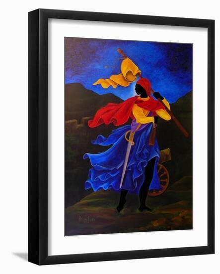 Marie Jeanne Lamartiniere, 2012 (acrylic on canvas)-Patricia Brintle-Framed Giclee Print