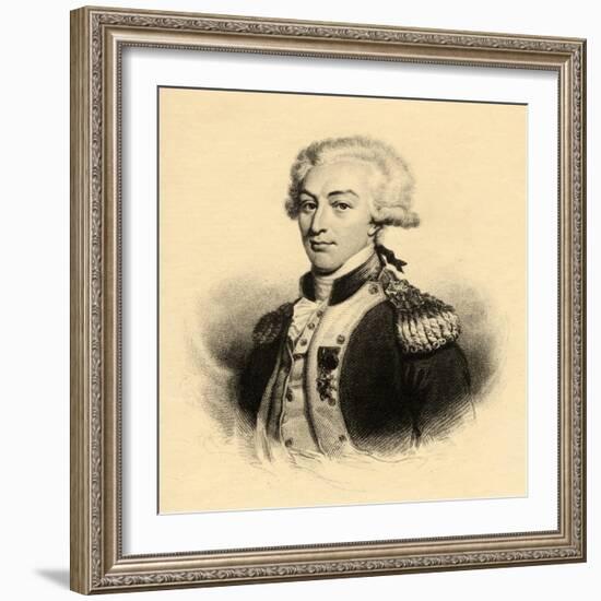 Marie Joseph Paul Yves Roch Gilbert Du Motier (1757-1834) Marquis De Lafayette-null-Framed Giclee Print