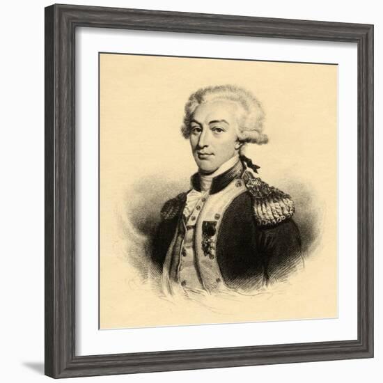 Marie Joseph Paul Yves Roch Gilbert Du Motier (1757-1834) Marquis De Lafayette-null-Framed Giclee Print