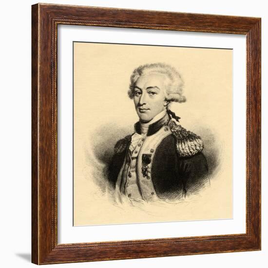 Marie Joseph Paul Yves Roch Gilbert Du Motier (1757-1834) Marquis De Lafayette-null-Framed Giclee Print