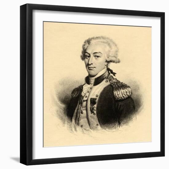 Marie Joseph Paul Yves Roch Gilbert Du Motier (1757-1834) Marquis De Lafayette-null-Framed Giclee Print