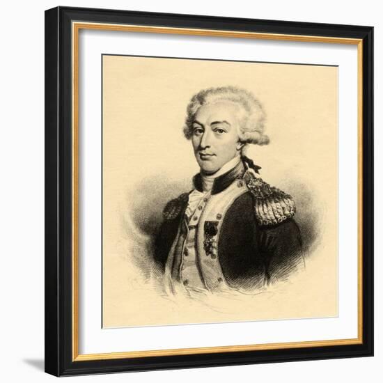 Marie Joseph Paul Yves Roch Gilbert Du Motier (1757-1834) Marquis De Lafayette-null-Framed Giclee Print