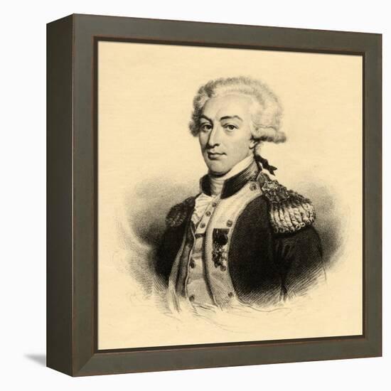 Marie Joseph Paul Yves Roch Gilbert Du Motier (1757-1834) Marquis De Lafayette-null-Framed Premier Image Canvas