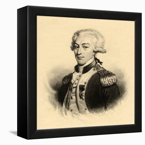 Marie Joseph Paul Yves Roch Gilbert Du Motier (1757-1834) Marquis De Lafayette-null-Framed Premier Image Canvas