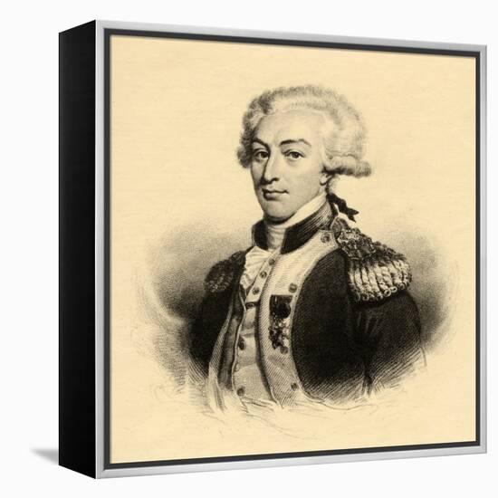 Marie Joseph Paul Yves Roch Gilbert Du Motier (1757-1834) Marquis De Lafayette-null-Framed Premier Image Canvas