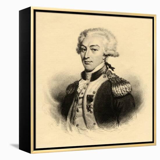Marie Joseph Paul Yves Roch Gilbert Du Motier (1757-1834) Marquis De Lafayette-null-Framed Premier Image Canvas