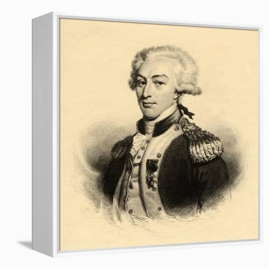 Marie Joseph Paul Yves Roch Gilbert Du Motier (1757-1834) Marquis De Lafayette-null-Framed Premier Image Canvas