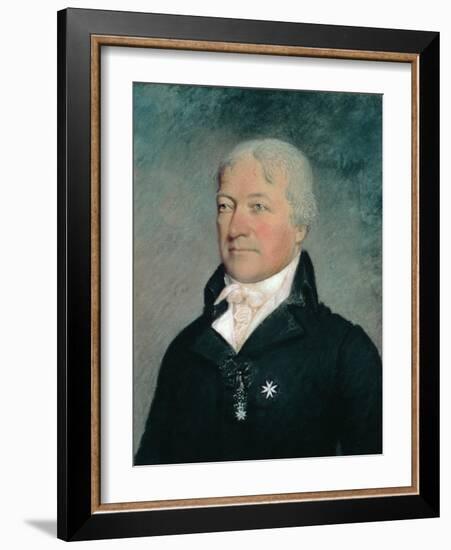 Marie Joseph Paul Yves Roch Gilbert Motier (1757-1834) Marquis De Lafayette-James Sharples-Framed Giclee Print