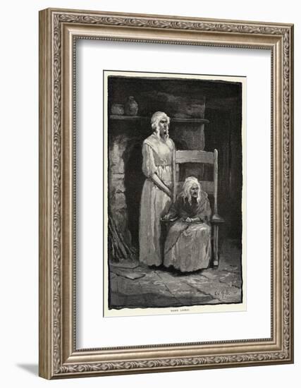 Marie Laveau the Queen of the Voodoos at New Orleans in the Last Year of Her Life-Edward Windsor Kemble-Framed Photographic Print