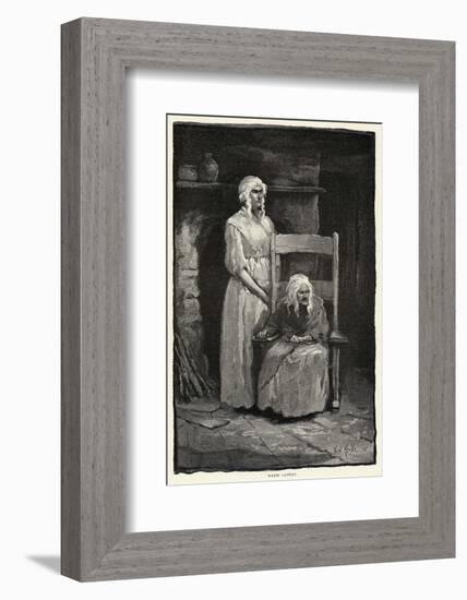 Marie Laveau the Queen of the Voodoos at New Orleans in the Last Year of Her Life-Edward Windsor Kemble-Framed Photographic Print