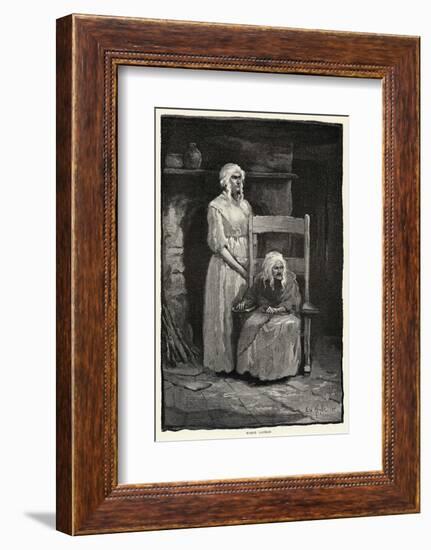 Marie Laveau the Queen of the Voodoos at New Orleans in the Last Year of Her Life-Edward Windsor Kemble-Framed Photographic Print