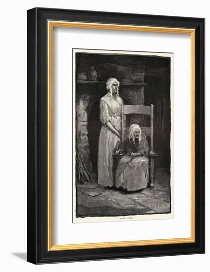 Marie Laveau the Queen of the Voodoos at New Orleans in the Last Year of Her Life-Edward Windsor Kemble-Framed Photographic Print