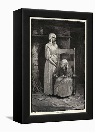 Marie Laveau the Queen of the Voodoos at New Orleans in the Last Year of Her Life-Edward Windsor Kemble-Framed Premier Image Canvas