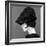 Marie Lise Gres in a Persian Lamb Hat, Summer 1964-John French-Framed Giclee Print