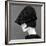 Marie Lise Gres in a Persian Lamb Hat, Summer 1964-John French-Framed Giclee Print