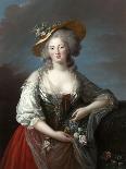 Portrait of Queen Marie Antoinette of France (1755-179)-Marie Louise Elisabeth Vigée-Lebrun-Giclee Print