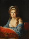 Portrait of Queen Marie Antoinette of France (1755-179)-Marie Louise Elisabeth Vigée-Lebrun-Giclee Print