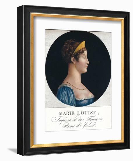 Marie Louise, Empress of the French, Queen Consort of Italy', c19th century (1912)-Unknown-Framed Giclee Print