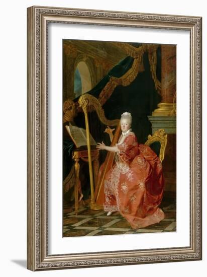Marie Louise Thérèse Victoire of France (1733-179)-Etienne Aubry-Framed Giclee Print
