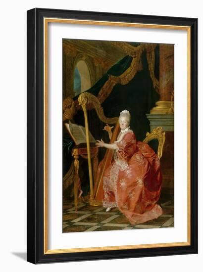 Marie Louise Thérèse Victoire of France (1733-179)-Etienne Aubry-Framed Giclee Print