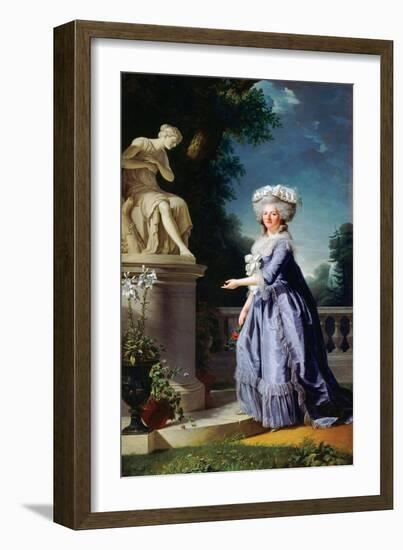 Marie Louise Thérèse Victoire of France (1733-179)-Adélaïde Labille-Guiard-Framed Giclee Print