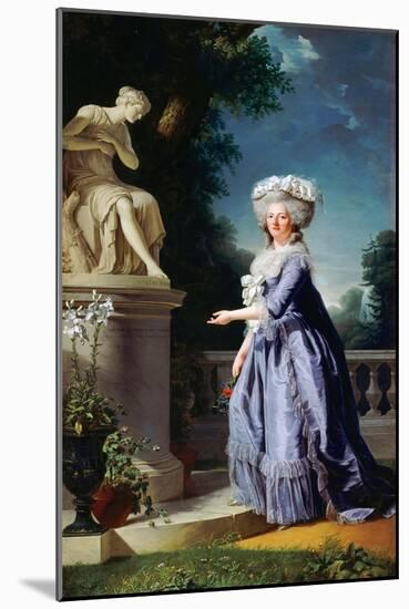 Marie Louise Thérèse Victoire of France (1733-179)-Adélaïde Labille-Guiard-Mounted Giclee Print