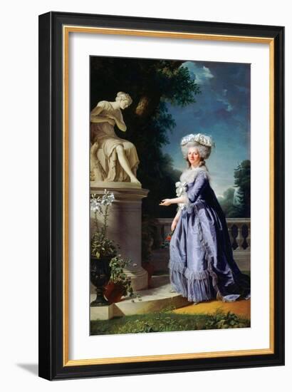 Marie Louise Thérèse Victoire of France (1733-179)-Adélaïde Labille-Guiard-Framed Giclee Print